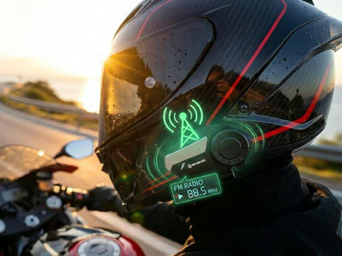 Motorcycle Intercom with FM Radio: All basic