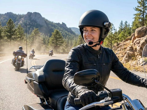 Motorcycle intercom for half helmet: All basics