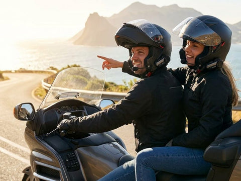Motorcycle passenger communication: Which is the best