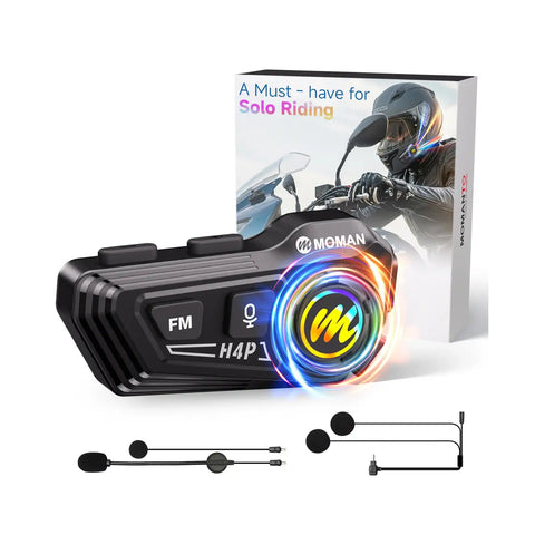 Downloads Moman RS-H4P manual & catalog; it carries 5 control buttons and features RGB lighting.