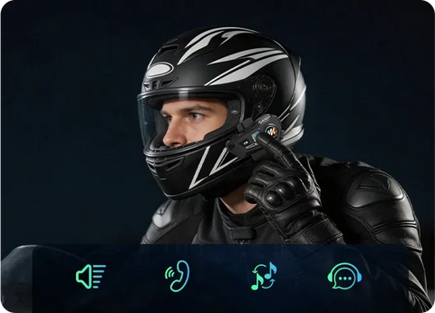 Moman RS-H4P supports music streaming, phone call taking, and more.