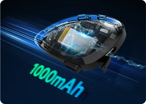 Moman RS-S carries a 1000mAh battery.