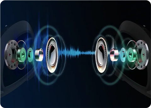 The 40mm HiFi speakers make Moman RS-S the best motorcycle Bluetooth headset for music.