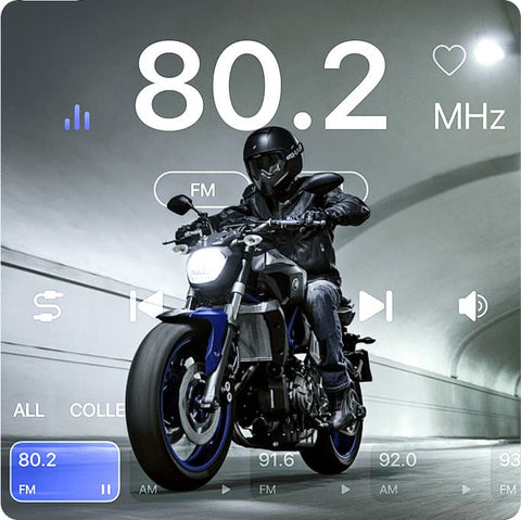 Moman CP-X has a built-in FM radio.