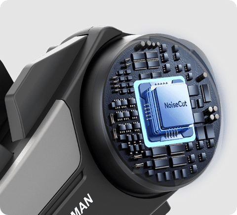 Moman H2S is one of the two way communication devices for motorcycles, carrying DSP & CVC noise cancelling chip.