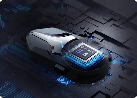 Moman CP-X utilizes a 5.4 version wireless chip.