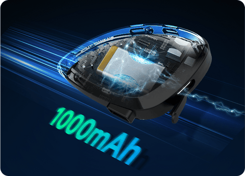 Moman RS-S carries a 1000mAh battery.
